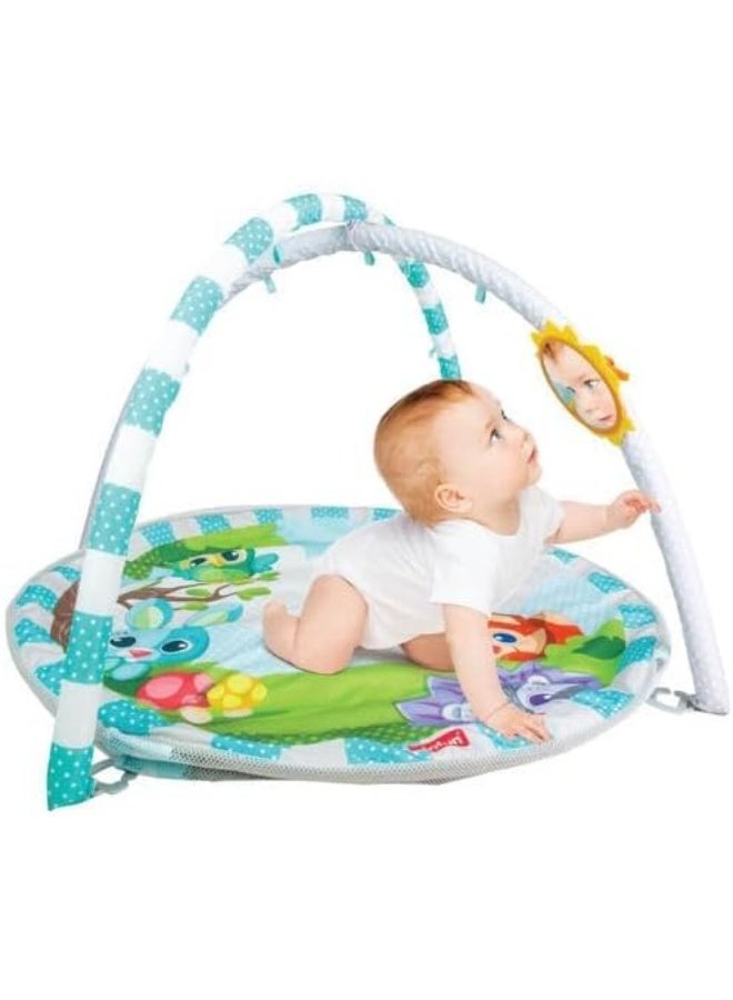 WinFun صالة ألعاب وينفن و بركة الكرة | سجادة نشاط ناعمة للأطفال مع قوس قابل للفك، ألعاب معلقة وكرات لعب | مركز نشاط متعدد المراحل للأطفال مع وقت البطن ولعب في بركة الكرة | لعبة تطويرية للأعمار من 0 وما فوق - Image 3